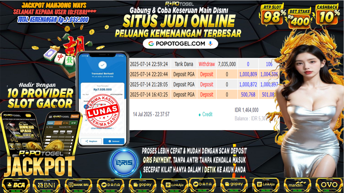 Prediksi POPOTOGEL